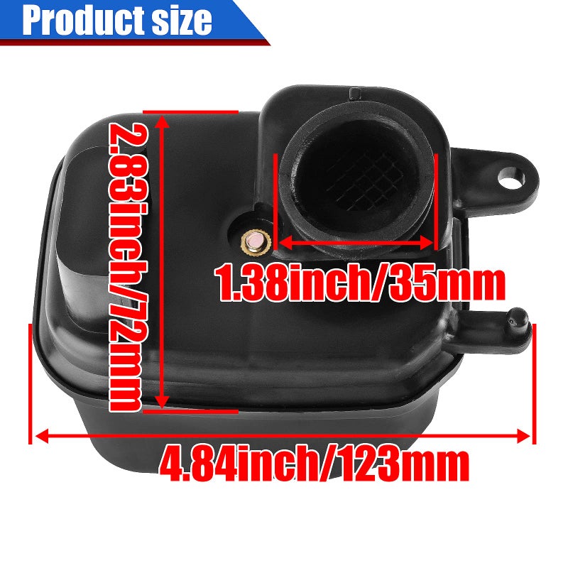 YOFMOO PW50 Filter Box Housing Assembly Compatible with Yamaha PW50 PY50 G50T Peewee 50 Y-Zinger Pit Bike ATV Quad Scooter Go kart - Image 2